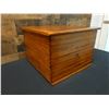 Image 5 : Vintage Wooden Locking Box for Ship's Compass 17" x 18" x 13"H