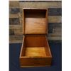Image 8 : Vintage Wooden Locking Box for Ship's Compass 17" x 18" x 13"H