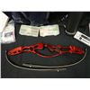 Image 13 : Hoyt Helix Right Handed Riser & Win&Win Kap Carbon 32 Pound Limbs w/ Flute Backpack