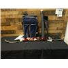 Image 18 : Hoyt Helix Right Handed Riser & Win&Win Kap Carbon 32 Pound Limbs w/ Flute Backpack