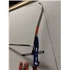 Image 2 : Winstar 25" Right Handed Riser w/ KAP Limbs, Leather Quiver & Easton Arrows