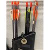 Image 8 : Winstar 25" Right Handed Riser w/ KAP Limbs, Leather Quiver & Easton Arrows