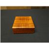 Image 2 : Wooden Trinket Box w/ Lid 4.5" x 4.5" x 2"H