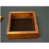 Image 4 : Wooden Trinket Box w/ Lid 4.5" x 4.5" x 2"H