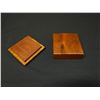 Image 5 : Wooden Trinket Box w/ Lid 4.5" x 4.5" x 2"H