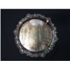 Image 8 : Wm. Rogers English Shell Metal Footed Serving Platter 16" Dia, 2.25"H