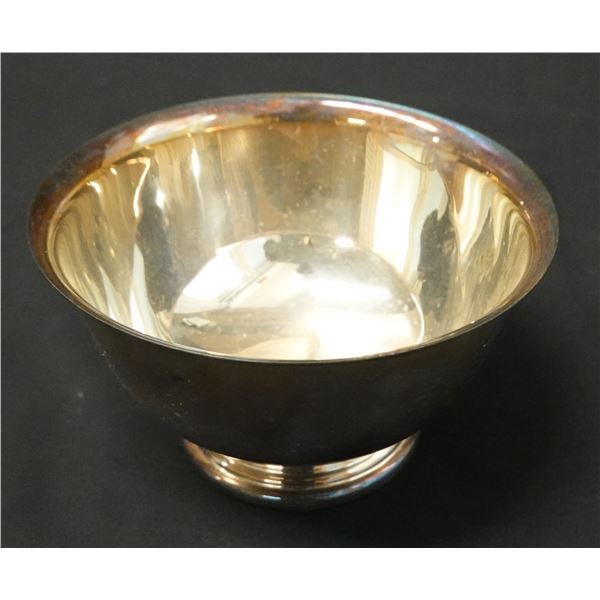 Metal Footed Bowl 5.5" Dia, 3"H