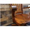 Image 12 : Martin & MacArthur Jim Jones Koa Wood High Back Executive Swing Chair 24" x 18" x 47"H