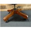 Image 13 : Martin & MacArthur Jim Jones Koa Wood High Back Executive Swing Chair 24" x 18" x 47"H