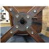 Image 22 : Martin & MacArthur Jim Jones Koa Wood High Back Executive Swing Chair 24" x 18" x 47"H