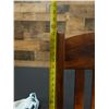 Image 30 : Martin & MacArthur Jim Jones Koa Wood High Back Executive Swing Chair 24" x 18" x 47"H