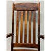 Image 6 : Martin & MacArthur Jim Jones Koa Wood High Back Executive Swing Chair 24" x 18" x 47"H