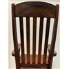 Image 7 : Martin & MacArthur Jim Jones Koa Wood High Back Executive Swing Chair 24" x 18" x 47"H
