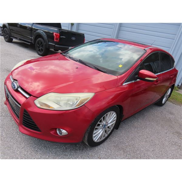 2012 Ford Focus SEL 4-Dr. Hatchback