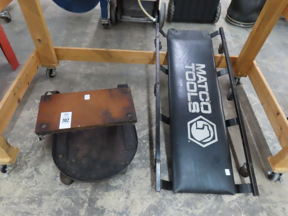 Matco Auto Creeper, Mechanics Stool