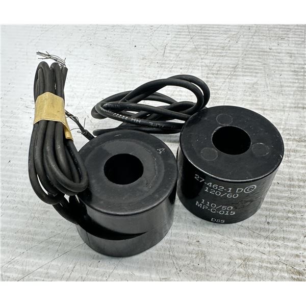 (2) Asco #27-462-1D / MP-C-015 Solenoid Valve Coils