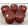 Image 2 : Lot of (5) Misc. Red Light Covers