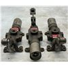 Image 2 : (3) Schrader Bellows #M095-246-03 Brass Manual Foot Valves