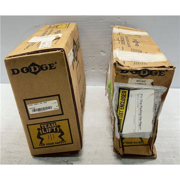 (2) Dodge #037584 Tapered Roller Bearings