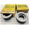 Image 2 : (2) TB Woods #P32-14M-55-SK Timing Belt Sprocket Pulley 55mm Belt W 14mm Pitch