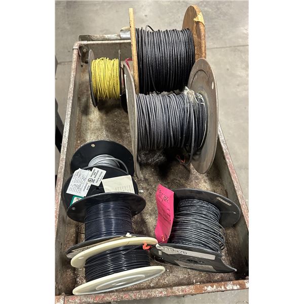 Lot of Misc. Wire on Spooles