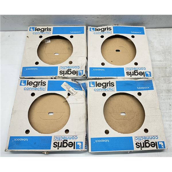(4) Legris Connectic #1025T04 00 25 / 25m-FEP140-2,5x4 Hoses