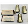 Image 2 : (5) Aeroquip #5602-16-16S Quick Connect Hose Couplings