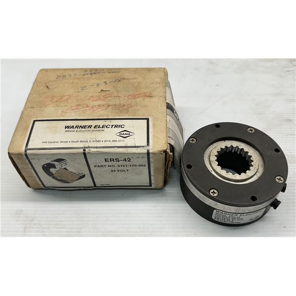 (2) Warner Electric #5151-170-002 / ERS-42 Holding Brakes