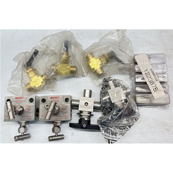 Lot of Misc. Valve Items as Pictured