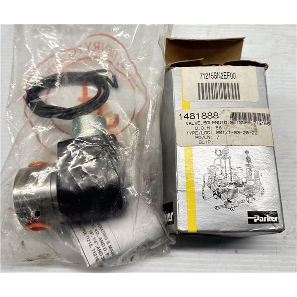 (2) Parker #71215SN2EF00 Valves