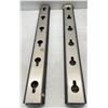Image 2 : (2) Valu Guide #VG-684 Valu Guide Beaded Rail Channels