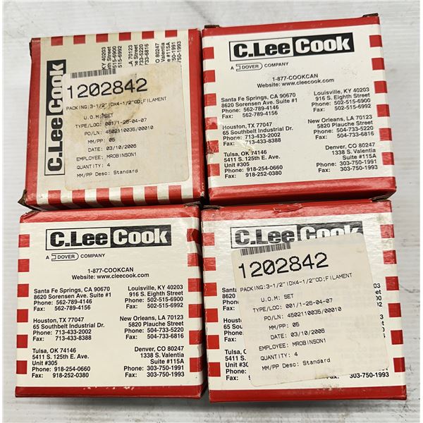 (4) C.Lee Cook #36396MTC Packing-Chevron