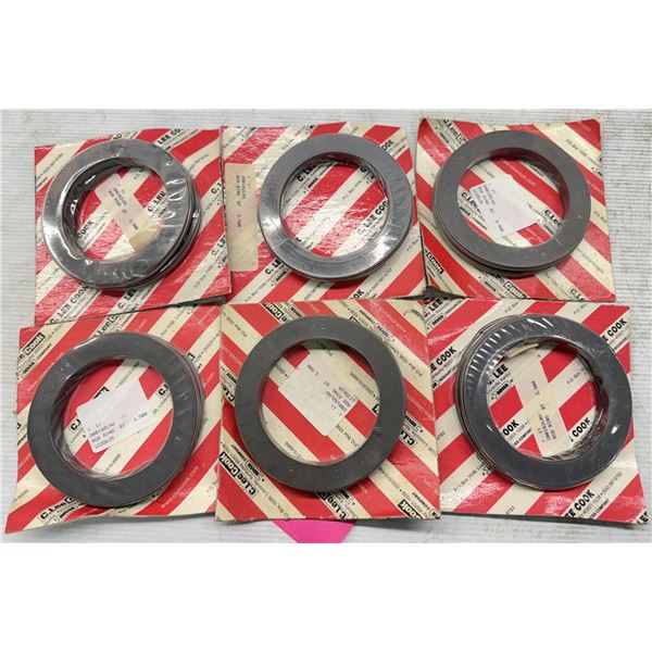 Lot of (6) C.Lee Cook #200182LHU Rod Rings