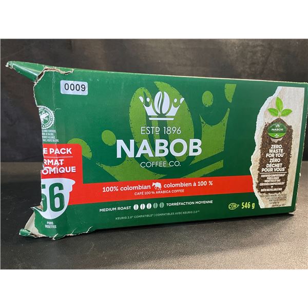 1 Box of Nabob Coffee Keurig K-Cup Coffee Pods - Medium Roast; 56 Pods - BB: DE 07/2025