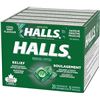 Image 1 : Halls Mentho-Lyptus Cool Mint Cough Drops/Throat Lozenges; 20 Packs of 9 Lozenges Each - New