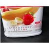 Image 2 : 1 Jug of Torani Strawberry Banana Real Fruit Smoothie Mix - 1.89L - BB: OCT 31/2025