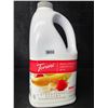 Image 1 : 1 Jug of Torani Strawberry Banana Real Fruit Smoothie Mix - 1.89L - BB: OCT 31/2025