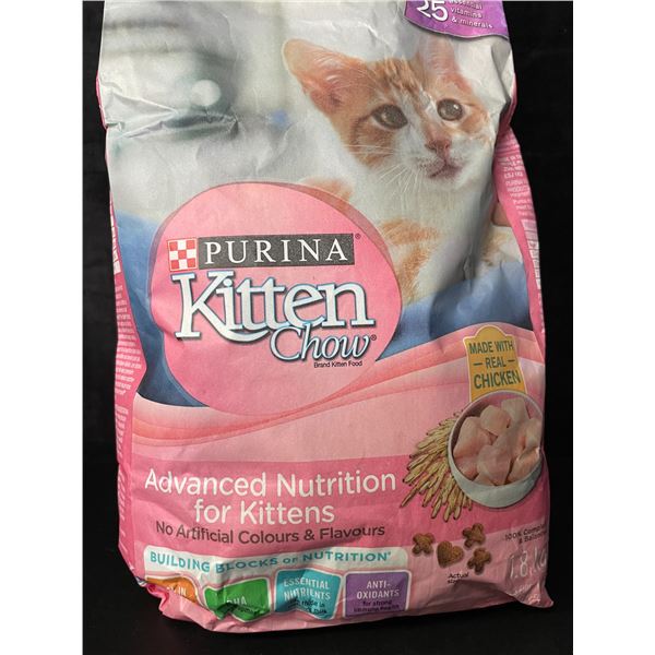 1 Bag of Purina Kitten Chow Cat Food - 1.8kg - New - BBL JUN 2025