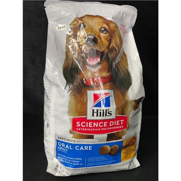 1 Hills Science Diet Oral Care Adult Kibble Dog Food -1.81kg (BB: 06/2025) Chicken, Rice & Barley
