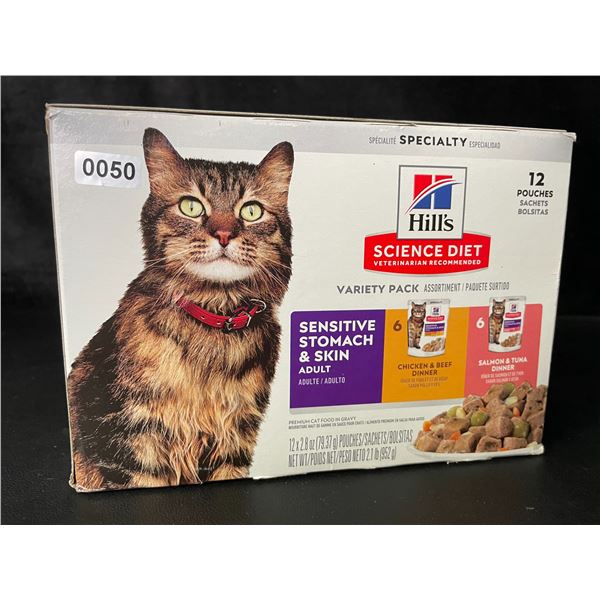 1 Case of Hills Science Direct Variety Pack Premium Wet Cat Food in Gravy - 12 x 2.8oz Cans