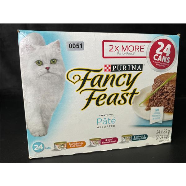 1 Case of Purina Fancy Feast Variety Pack Pate Cat Food - 24 x 85g Tins (BB: JAN 2027)
