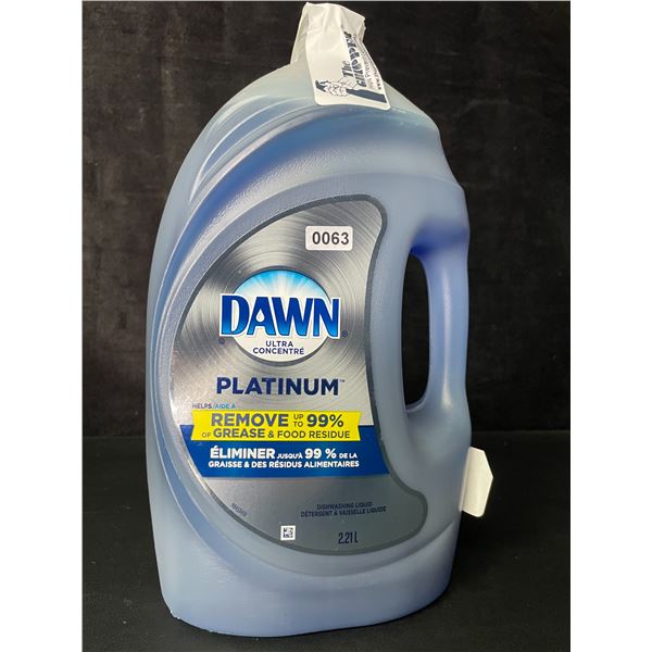 1 Dawn Platinum Ultra Concentrated Dishwashing Liquid - 2.21L - New