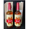 Image 1 : 2 Torani Hazelnut Naturally Flavored Puremade Syrups; 750ml Each - BB: APR 20/2026