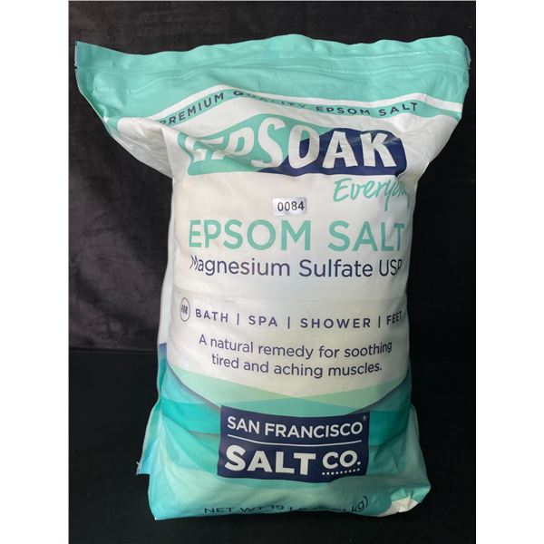 19LB Large Bag of EPSOAP Premium Quality Epsom Salts - New