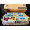 Image 1 : 1 Case of Dole Fruit Cups; Mixed Fruit in Cherry Gel - 6 x 4-Packs Included - BB: 06/18/2025 - New