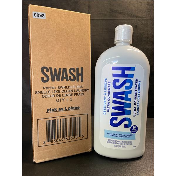 1 SWASH Ultra-Concentrated Laundry Detergent - 80 Loads/887ml - New