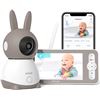 Image 1 : 1 ieGeek 2K WiFi 5" Smart Video Baby Monitor - App Connection, PTZ, Night Vision - NEW SEALED!