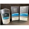 Image 1 : 2 Dove Men+Care Ultimate 96H Clinical Protection Non-Irritant Antiperspirant - 48g Each - New