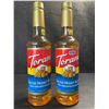 Image 1 : 2 Torani Salted Honey Butter Naturally Flavored Syrups; 750ml Each - BB: OCT 11/2026 - New