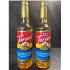 Image 1 : 2 Torani Salted Honey Butter Naturally Flavored Syrups; 750ml Each - BB: OCT 11/2026 - New